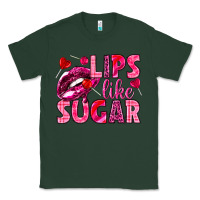 Sports Green Lips like sugar Valentine's Day Classic Tee - HowdyJamesFarm