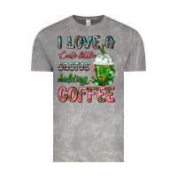I Love A Cute Little Cactus Holding Coffee Vintage Tee | Teevron