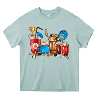 Arona Hockey coffee cup Heavy Core Tee - HowdyJamesFarm