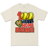 Bone 100 days of home runs softball Premium Tee - CowGirlArtShop