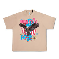 Burro Born to be free Urban Heavy Tee - FaDigitalArtStudio
