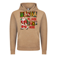 Vintage Coffee Santa Please Stop Here Vintage Hoodie - FaDigitalArtStudio