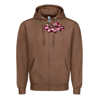Chestnut red grape Zipper Hoodie - AdoDesignShop