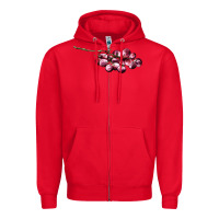 Red red grape Zipper Hoodie - AdoDesignShop