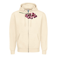 Sandshell red grape Zipper Hoodie - AdoDesignShop