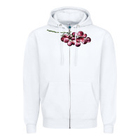 White red grape Zipper Hoodie - AdoDesignShop