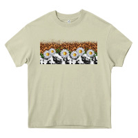 Mossy cowhide leopard daisies Heavy Core Tee - TumblerDesignByShophia