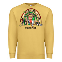 Antique Gold Christmas nurselife rainbow Premium Sweatshirt - JahusDesignShop