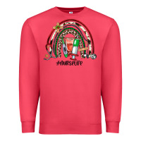 Cardinal Christmas nurselife rainbow Premium Sweatshirt - JahusDesignShop