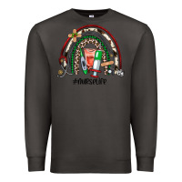 Smoke Christmas nurselife rainbow Premium Sweatshirt - JahusDesignShop