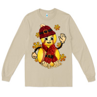 Mushroom Softball Christmas With Hat And Glove Long Sleeve Tee - FaDigitalArtStudio