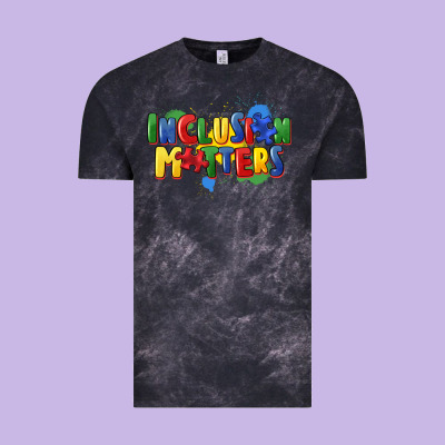 Inclusion Matters Vintage Tee Designed By Fadigitalartstudio