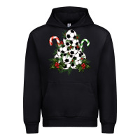 Black Lightning Soccer Christmas Tree Urban Hoodie - RanaPortraitStore