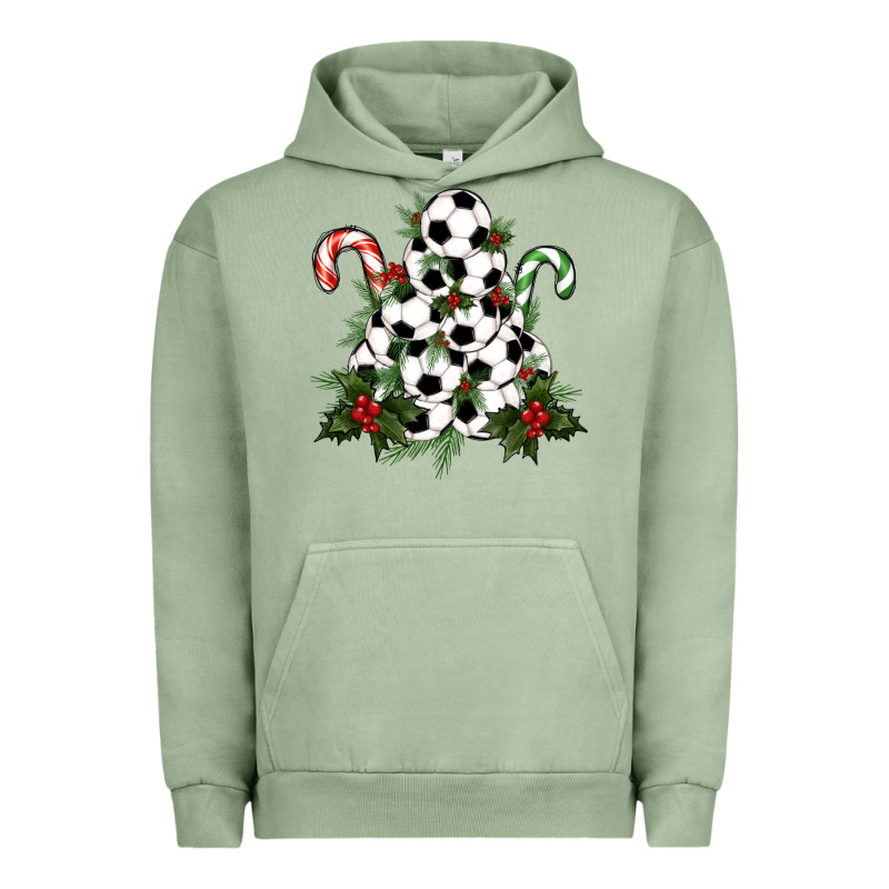 Lightning Soccer Christmas Tree Urban Hoodie by RanaPortraitStore | Teevron