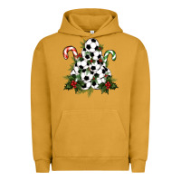 Pigment Peanut Butter Lightning Soccer Christmas Tree Urban Hoodie - RanaPortraitStore
