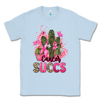 Dusty Blue Cancer succs Cancer Awareness Classic Tee - HowdyJamesFarm