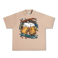Burro I'm not drunk i'm patriotic Urban Heavy Tee - FaDigitalArtStudio