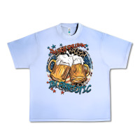 Grape Ice I'm not drunk i'm patriotic Urban Heavy Tee - FaDigitalArtStudio