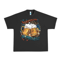 Pigment Black I'm not drunk i'm patriotic Urban Heavy Tee - FaDigitalArtStudio
