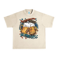 Sandshell I'm not drunk i'm patriotic Urban Heavy Tee - FaDigitalArtStudio