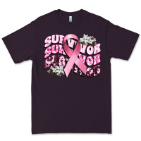 Plum survivor breast cancer Premium Tee - CowGirlArtShop