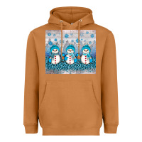 Meerkat snowman winter Heavyweight Hoodie - JahusDesignShop