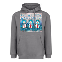 Storm snowman winter Heavyweight Hoodie - JahusDesignShop