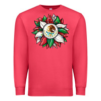 Cardinal Christmas sunflower Mexican flag Premium Sweatshirt - JahusDesignShop