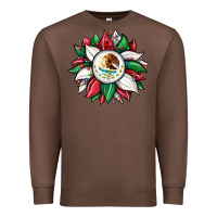 Chestnut Christmas sunflower Mexican flag Premium Sweatshirt - JahusDesignShop