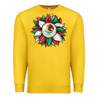 Lemon Christmas sunflower Mexican flag Premium Sweatshirt - JahusDesignShop