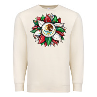 Sandshell Christmas sunflower Mexican flag Premium Sweatshirt - JahusDesignShop