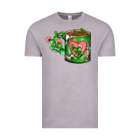 Vintage Zinc Cactus Coffee cup Vintage Tee - FaDigitalArtStudio