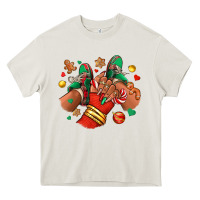 Cream Christmas black girl sneakers Heavy Core Tee - RanaPortraitStore