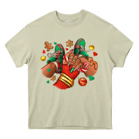 Mossy Christmas black girl sneakers Heavy Core Tee - RanaPortraitStore
