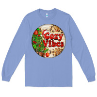 Colony Blue Cozy vibes Long Sleeve Tee - FaDigitalArtStudio