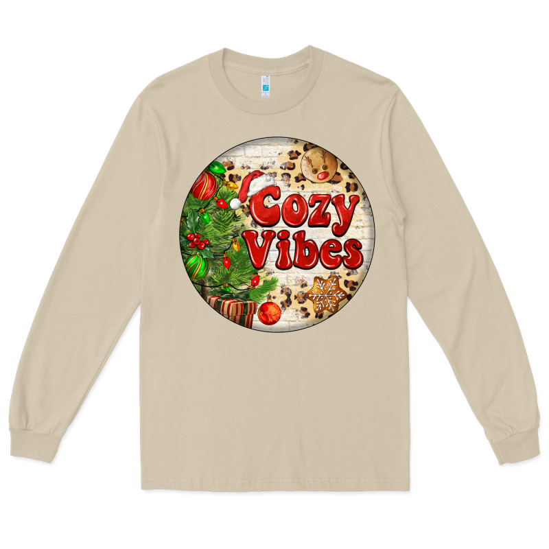 Cozy Vibes Long Sleeve Tee by FaDigitalArtStudio | Teevron