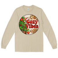 Mushroom Cozy vibes Long Sleeve Tee - FaDigitalArtStudio