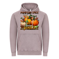 Vintage Zinc pumpkin spice junkie Vintage Hoodie - BundleAndBundleShop