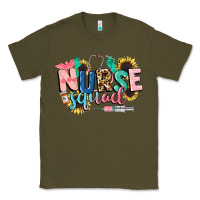 Army Green nurse Classic Tee - CowGirlArtShop