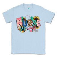 Dusty Blue nurse Classic Tee - CowGirlArtShop