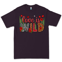 Plum Love is wild Valentine's Day Premium Tee - HowdyJamesFarm