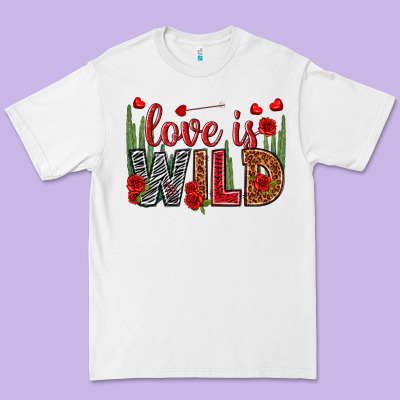 Love Is Wild Valentine's Day Premium Tee Designed By Howdyjamesfarm
