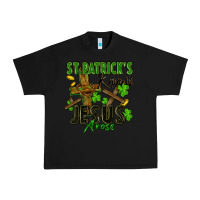 Black St. Patrick's knows Jesus arose Urban Heavy Tee - FaDigitalArtStudio