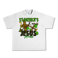 Lunar Rock St. Patrick's knows Jesus arose Urban Heavy Tee - FaDigitalArtStudio