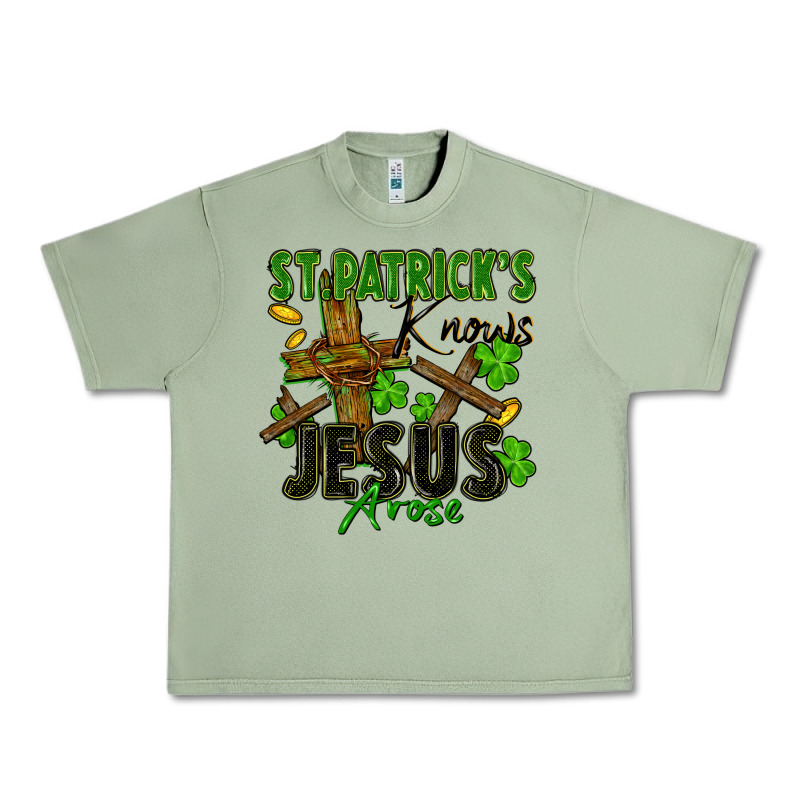 St. Patrick's Knows Jesus Arose Urban Heavy Tee by FaDigitalArtStudio | Teevron
