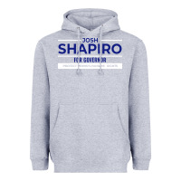 Heather Grey josh shapiro for governor Heavyweight Hoodie - maiPhamDesign