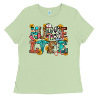 Matcha nurse life Ladies Tee - OliviaCreatesArt