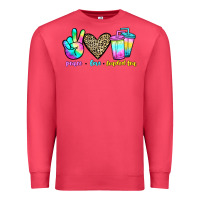Cardinal peace love loaded tea Premium Sweatshirt - JahusDesignShop