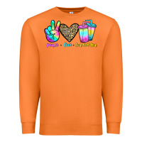 Carrot peace love loaded tea Premium Sweatshirt - JahusDesignShop