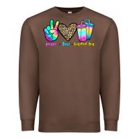 Chestnut peace love loaded tea Premium Sweatshirt - JahusDesignShop